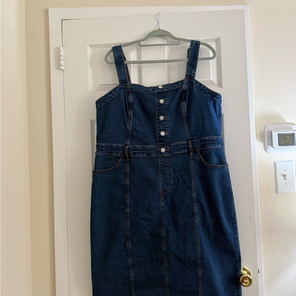 Ava & Viv Blue Denim Dress